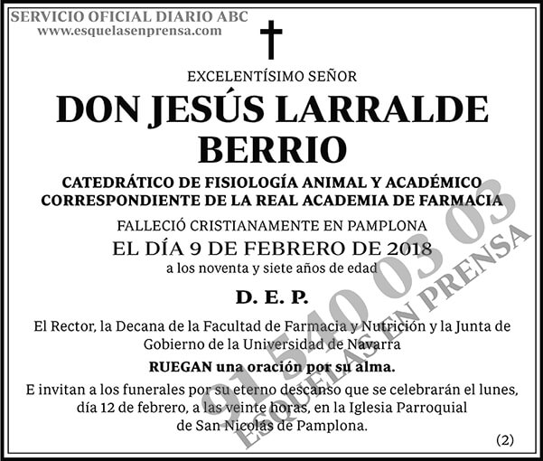 Jesús Larralde Berrio
